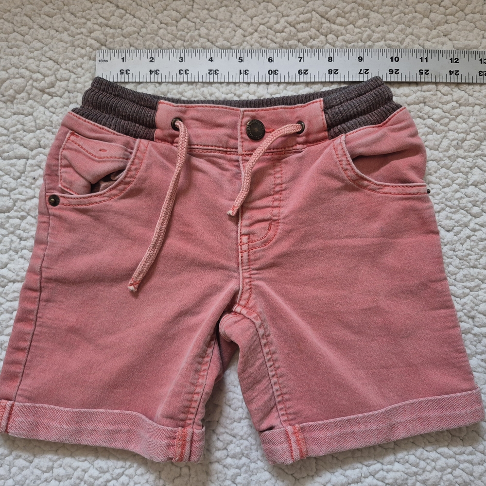 Stylish Pink Kids Shorts with Drawstring